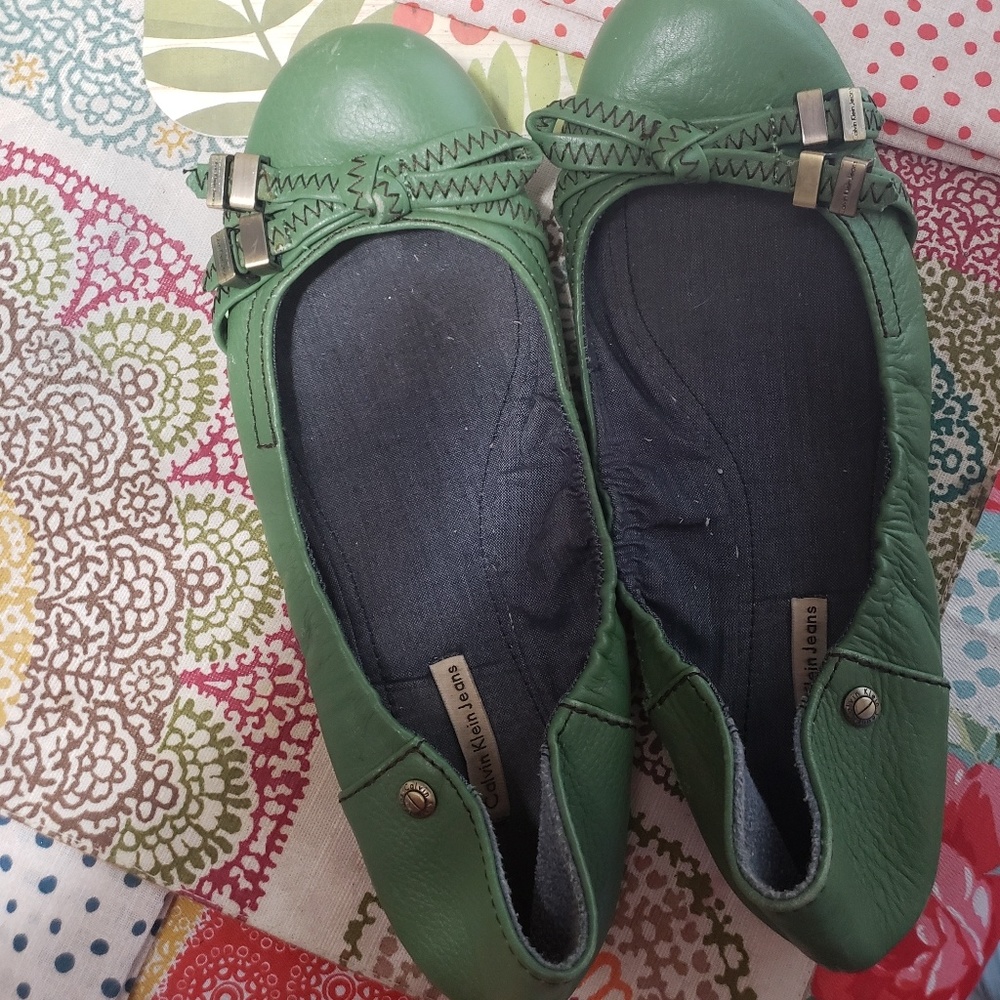 Calvin Klein slip on shoes